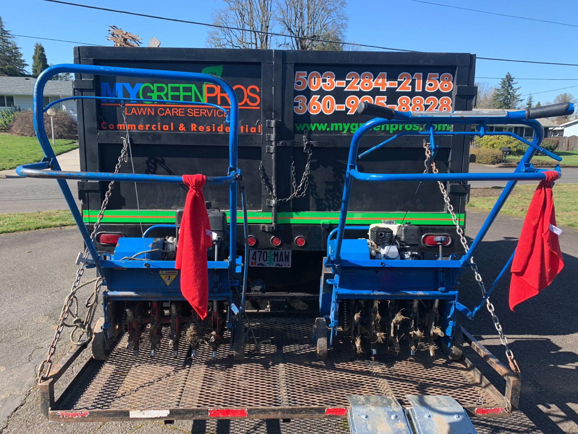 Lawn aeration near me